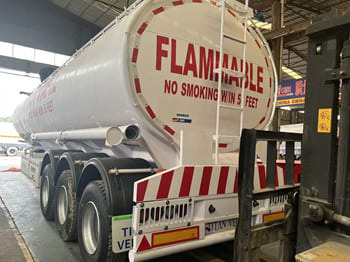 TITAN Semi Oil Tanker Trailer for Sale in Kazakhstan - Tanksættevogn: billede 5 TITAN Semi Oil Tanker Trailer for Sale in Kazakhstan - Tanksættevogn: billede 5
