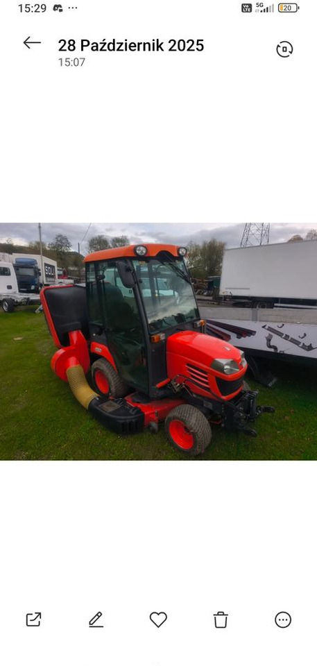 Kubota BX350 4x4 Traktorek komunalny kosiarka pług piaskarka pełen osprzęt - Kommunal traktor: billede 2 Kubota BX350 4x4 Traktorek komunalny kosiarka pług piaskarka pełen osprzęt - Kommunal traktor: billede 2