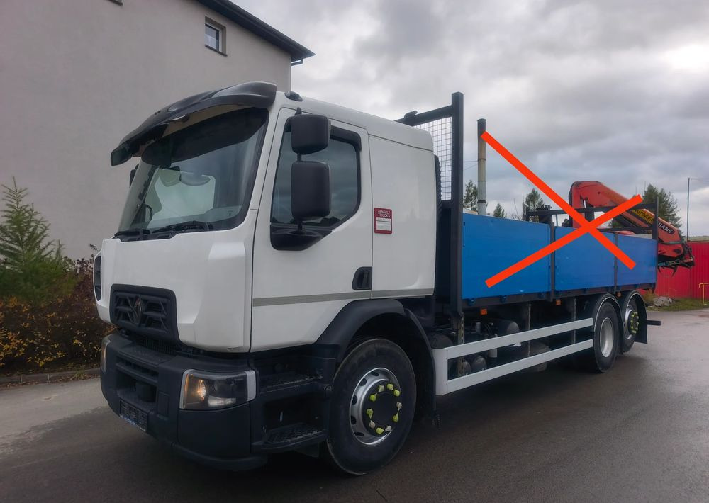 Renault D 26.320 6x2 podwozie do zabudowy - Lastbil chassis: billede 1 Renault D 26.320 6x2 podwozie do zabudowy - Lastbil chassis: billede 1