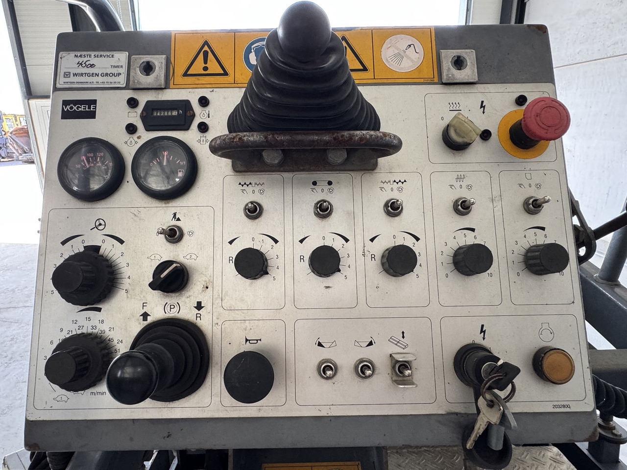 Vögele Super 800 - Asfaltudlægger: billede 4 Vögele Super 800 - Asfaltudlægger: billede 4