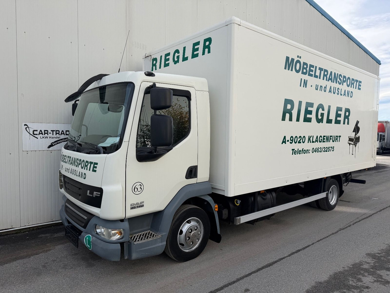 DAF LF 45.140 Koffer/LBW /TÜV - Varebil med kasse: billede 1 DAF LF 45.140 Koffer/LBW /TÜV - Varebil med kasse: billede 1