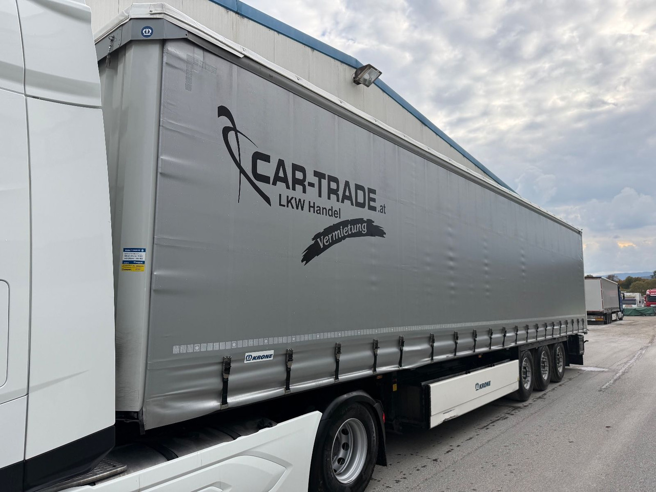 Krone SDP27 Lift/Pal-Kast/Alulatten - Gardintrailer: billede 1 Krone SDP27 Lift/Pal-Kast/Alulatten - Gardintrailer: billede 1