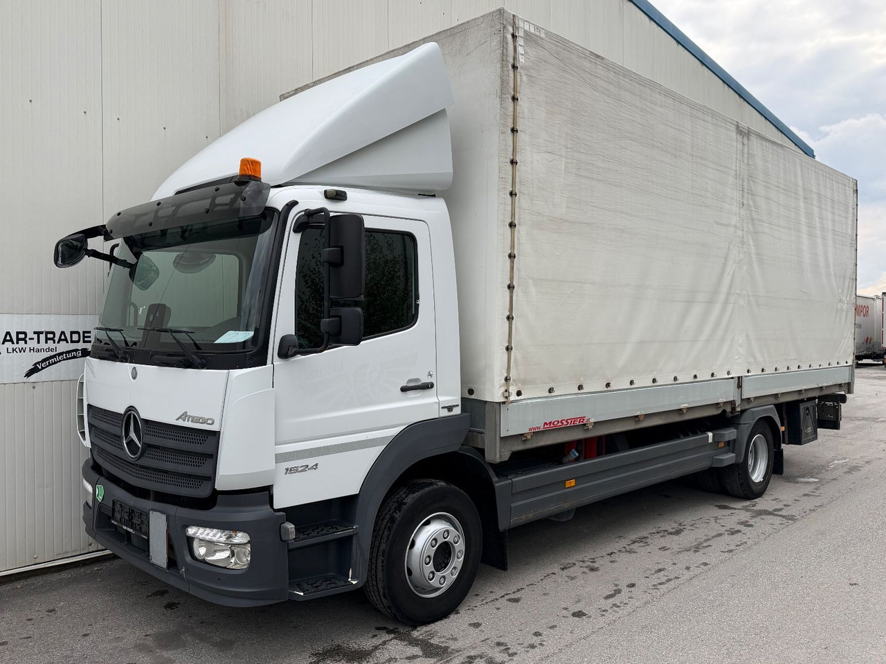 Mercedes-Benz Atego 1524 2T LBW TÜV - Lastbil med presenning: billede 1 Mercedes-Benz Atego 1524 2T LBW TÜV - Lastbil med presenning: billede 1