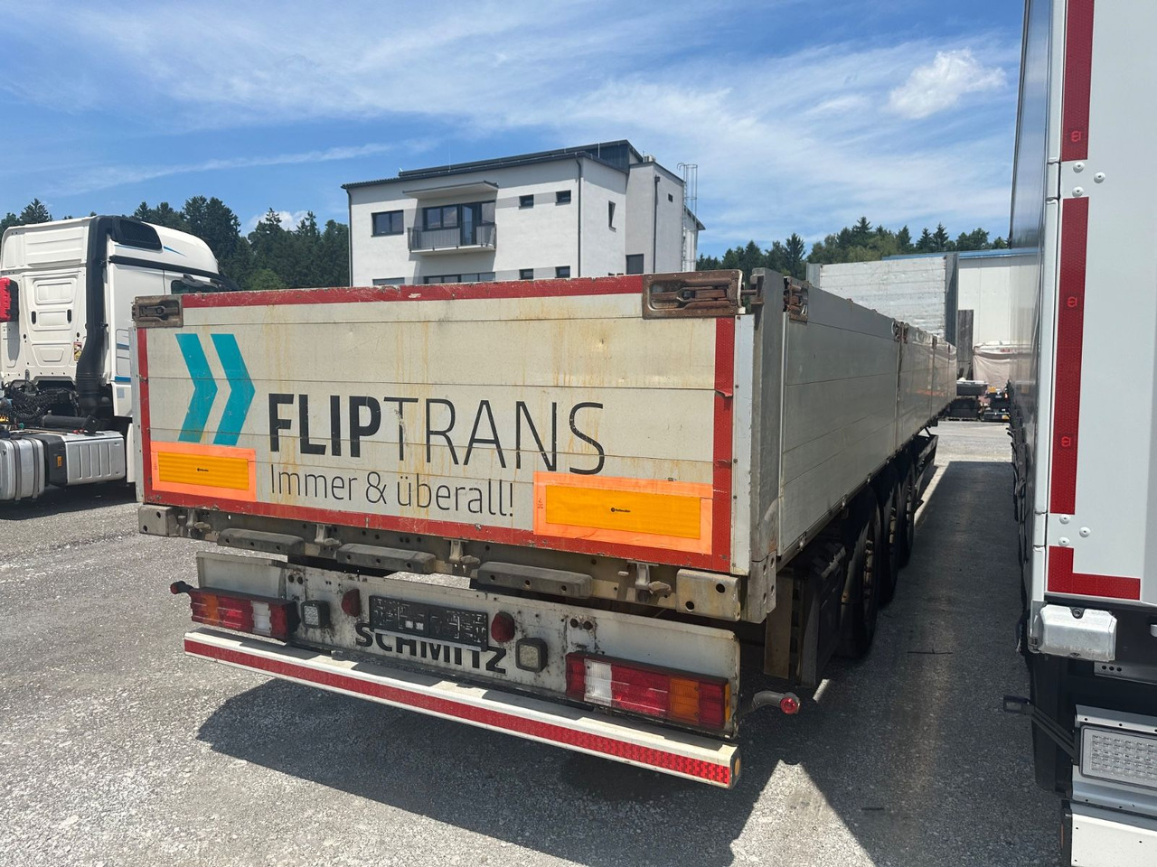 Schmitz Cargobull SCB 24 Bordwand 800 Lift - Åben sættevogn: billede 4 Schmitz Cargobull SCB 24 Bordwand 800 Lift - Åben sættevogn: billede 4