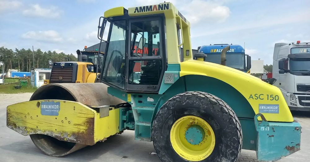 Ammann ASC 150 walec stal guma - Tromle: billede 2 Ammann ASC 150 walec stal guma - Tromle: billede 2