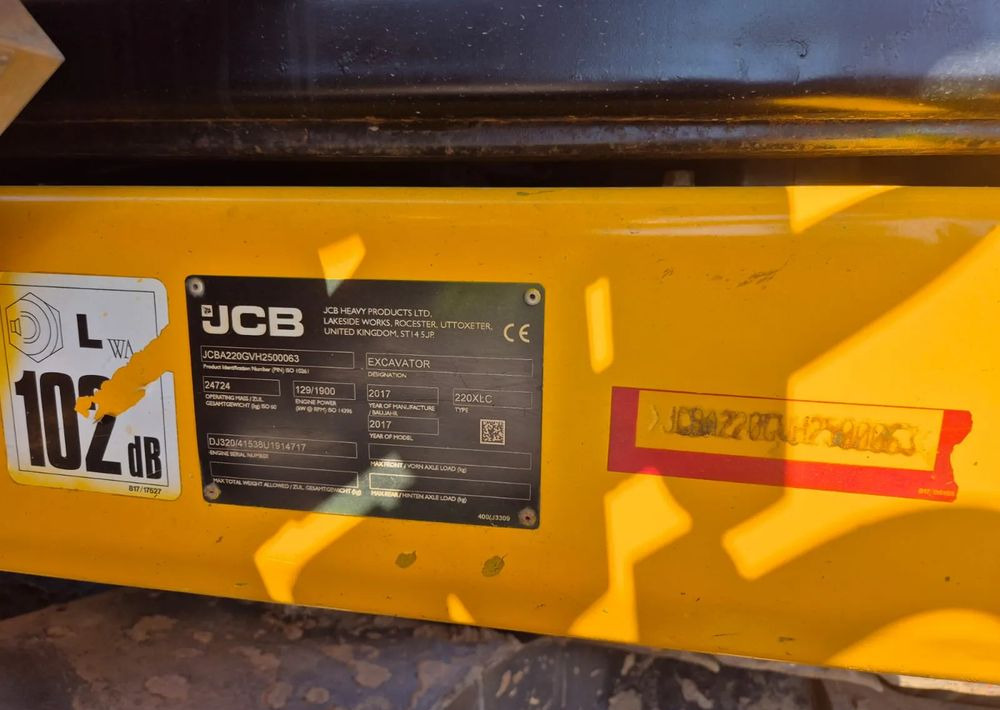 Leje en  JCB 220xlc JCB 220xlc: billede 14
