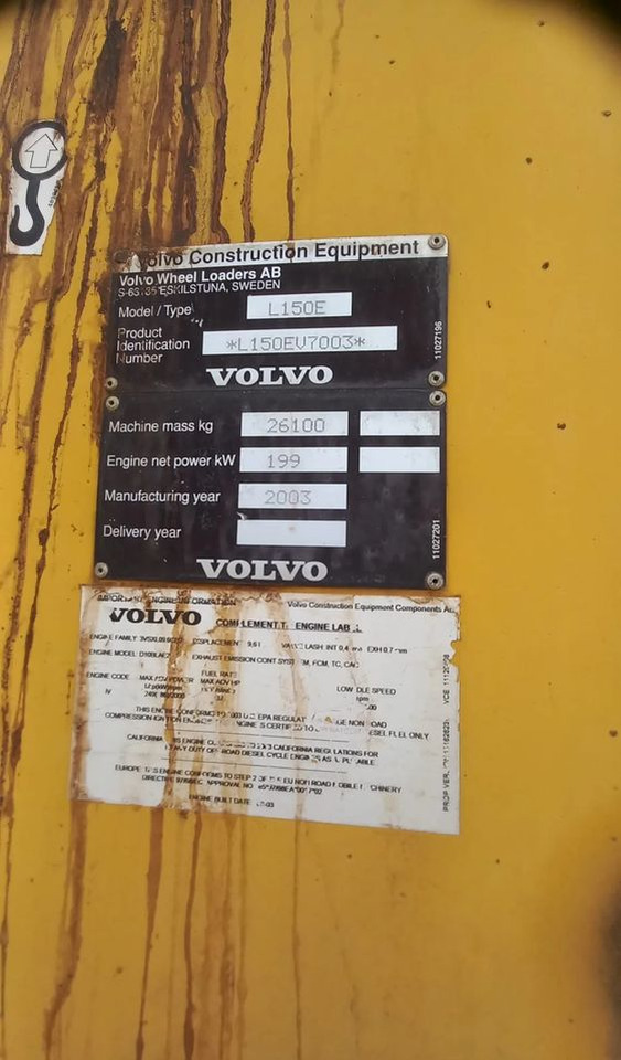 Volvo L150E - Gummihjulslæsser: billede 2 Volvo L150E - Gummihjulslæsser: billede 2