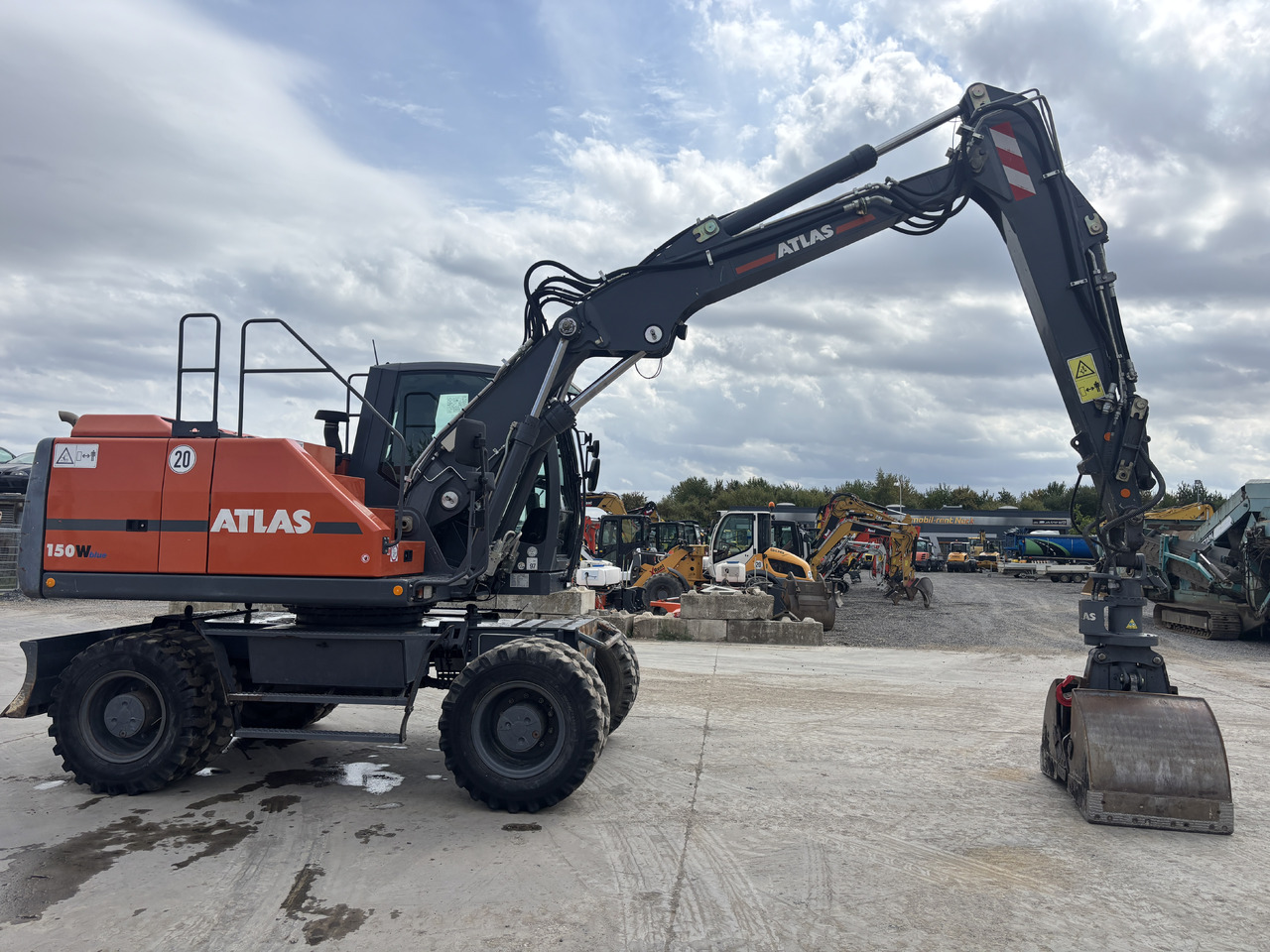 ATLAS 150 W - Hjulgravemaskine: billede 3 ATLAS 150 W - Hjulgravemaskine: billede 3