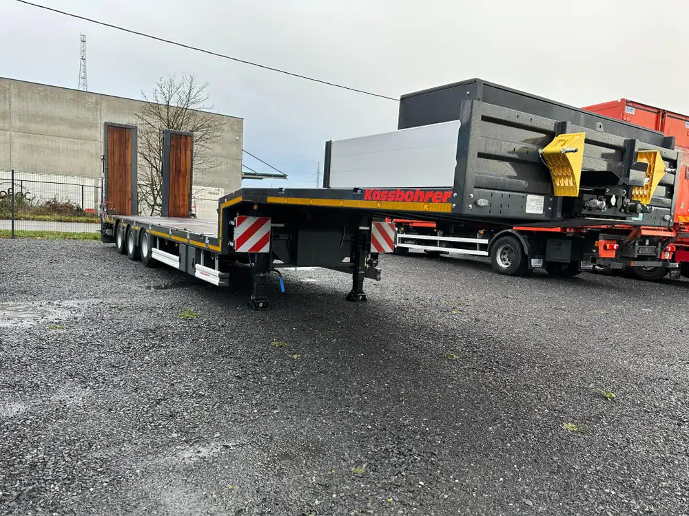 Kässbohrer essieu relevable + essieu suiveur - MATERIEL NEUF - Nedbygget platform sættevogn: billede 2 Kässbohrer essieu relevable + essieu suiveur - MATERIEL NEUF - Nedbygget platform sættevogn: billede 2