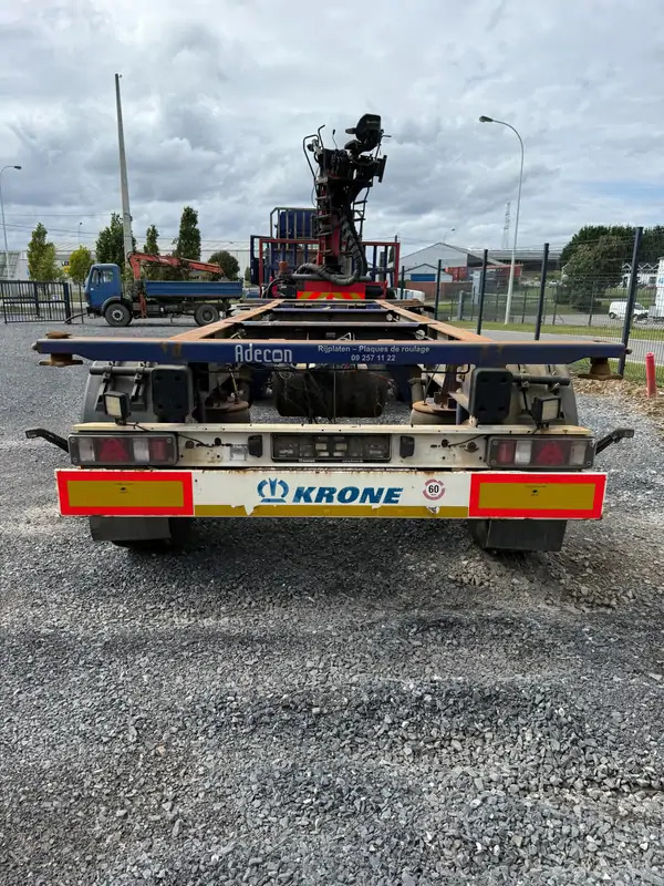Krone AZ *BDF*2 essieux* - Containerbil/ Veksellad påhængsvogn: billede 4 Krone AZ *BDF*2 essieux* - Containerbil/ Veksellad påhængsvogn: billede 4