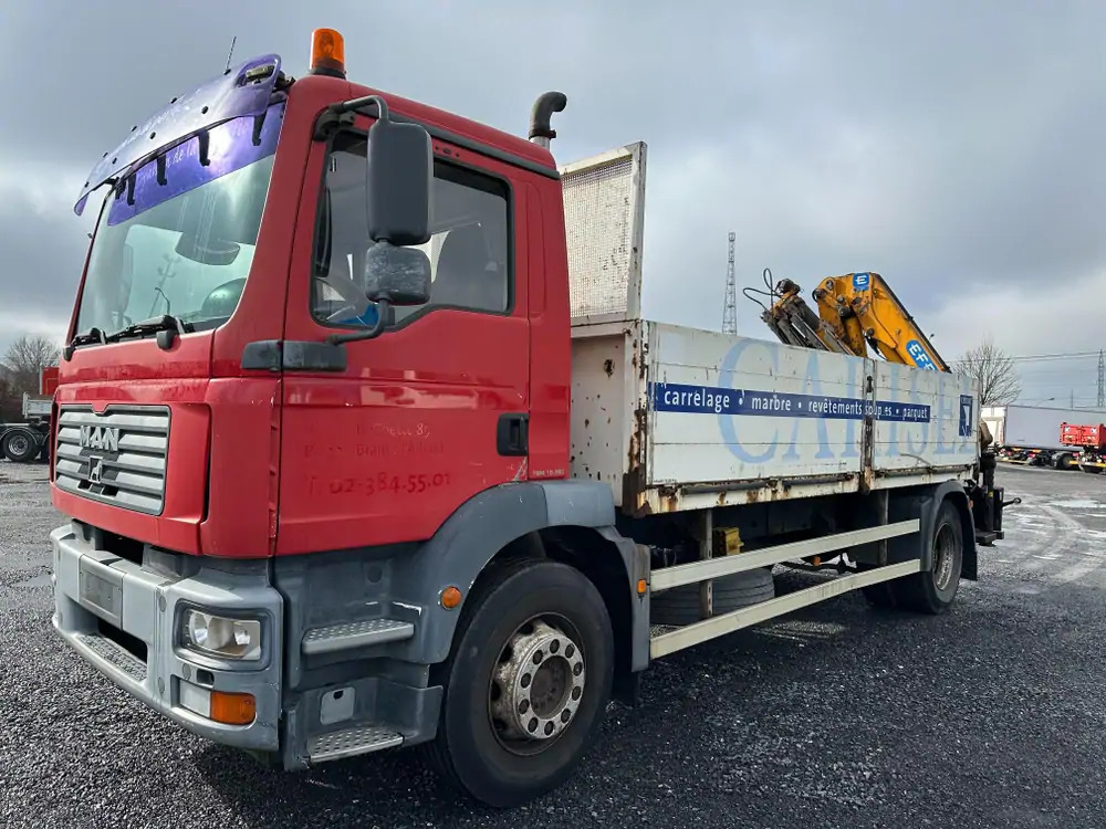 MAN TGM 18.280 *202000 km*Grue EFFER type 120 3 S*PREMIER PROPRIO - Lastbil med kran, Lastbil med lad: billede 2 MAN TGM 18.280 *202000 km*Grue EFFER type 120 3 S*PREMIER PROPRIO - Lastbil med kran, Lastbil med lad: billede 2