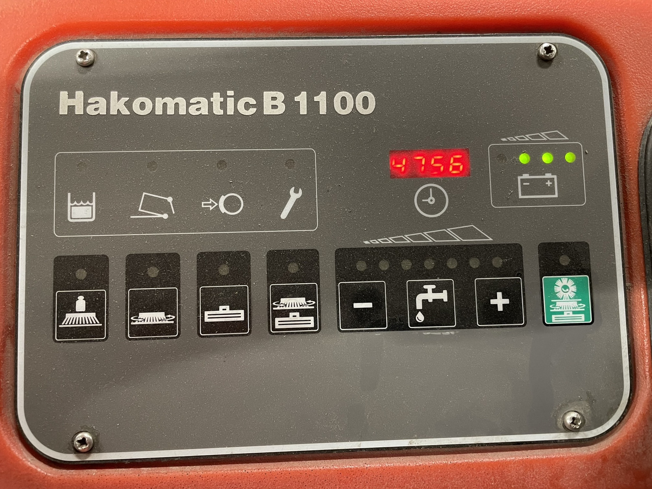 Industriel fejemaskine Hako Hakomatic B 1100: billede 7 Industriel fejemaskine Hako Hakomatic B 1100: billede 7