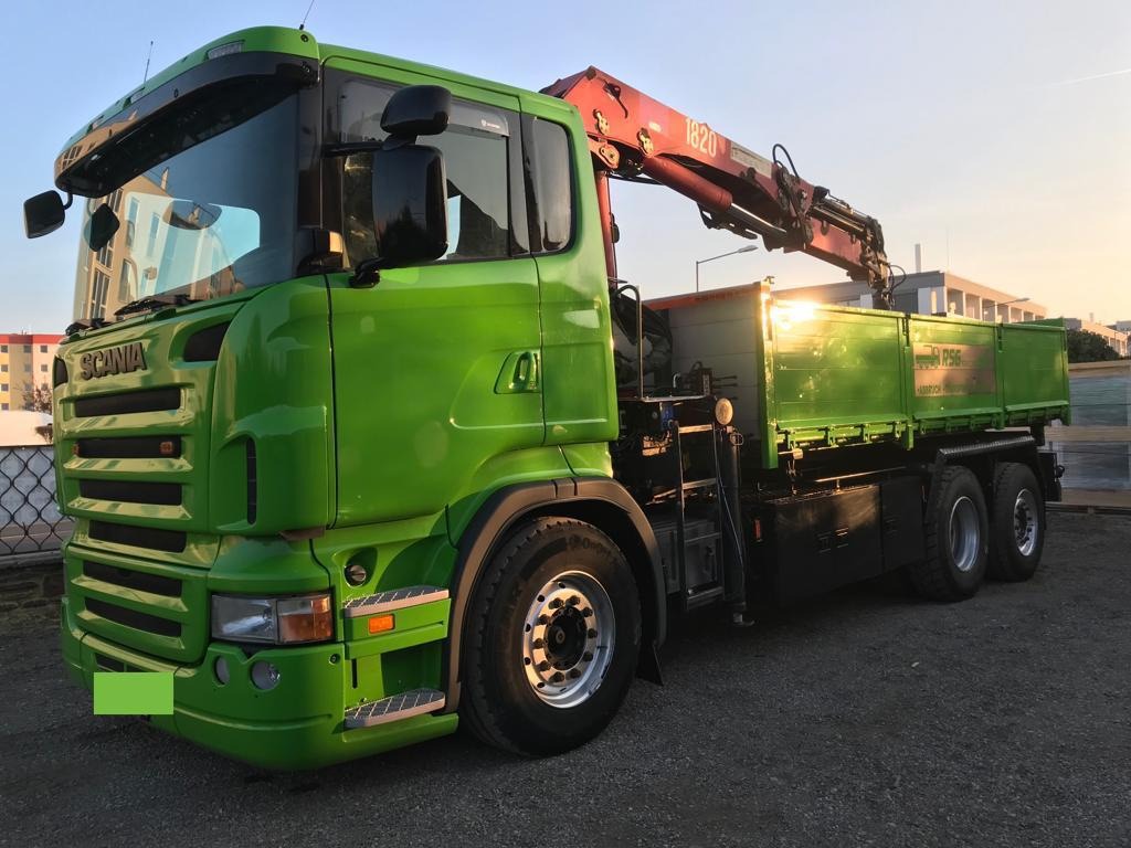 SCANIA R480 - Lastbil med kran: billede 3 SCANIA R480 - Lastbil med kran: billede 3
