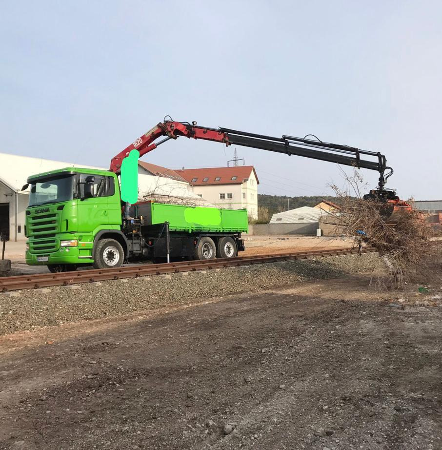 SCANIA R480 - Lastbil med kran: billede 1 SCANIA R480 - Lastbil med kran: billede 1