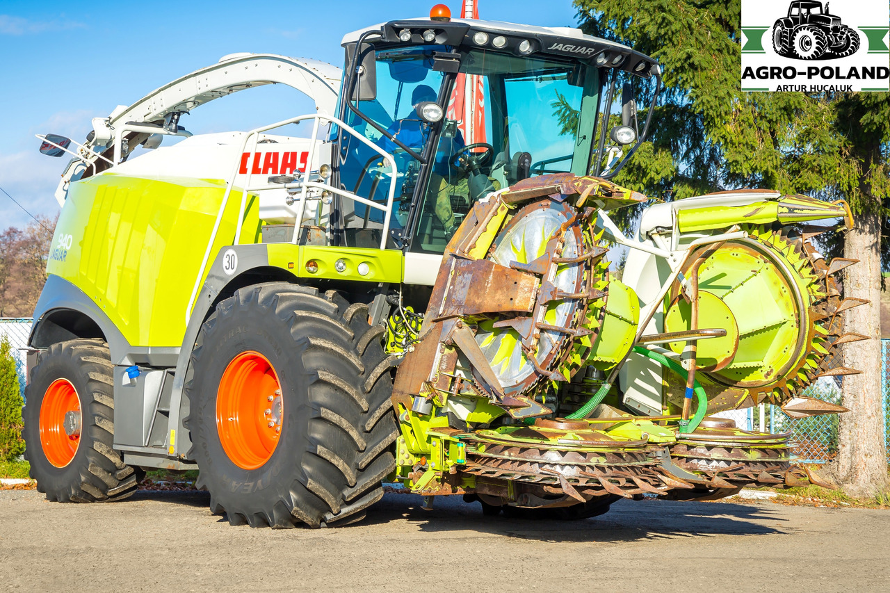 CLAAS JAGUAR 940 - 2014 ROK - 4X4 + ORBIS 600 + PU 300 - Grønthøster: billede 2 CLAAS JAGUAR 940 - 2014 ROK - 4X4 + ORBIS 600 + PU 300 - Grønthøster: billede 2