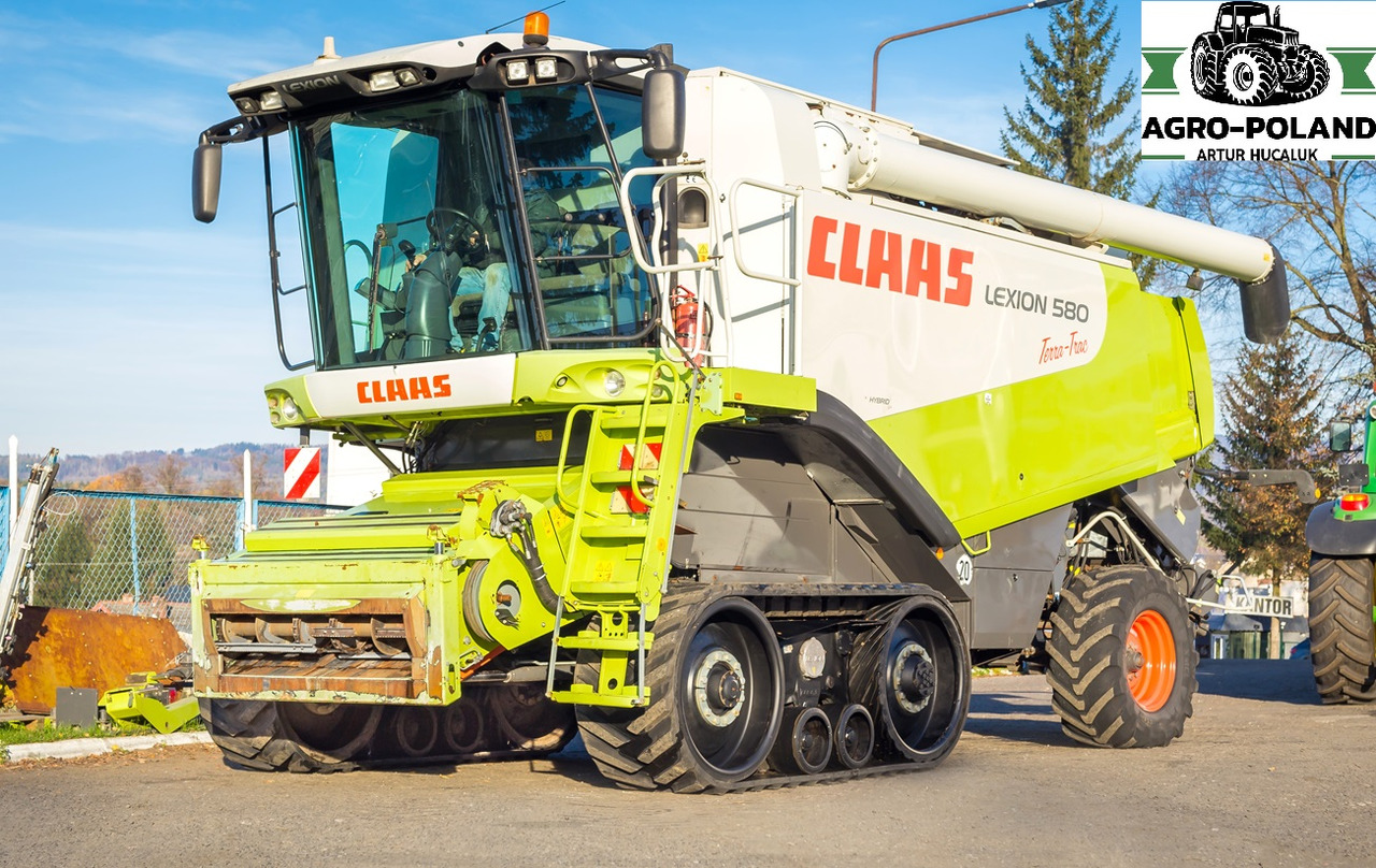 CLAAS LEXION 580 TT - 3326 h - 2008 ROK - QUANTIMETER + VARIO 750 - LASER PILOT - Mejetærsker: billede 2 CLAAS LEXION 580 TT - 3326 h - 2008 ROK - QUANTIMETER + VARIO 750 - LASER PILOT - Mejetærsker: billede 2