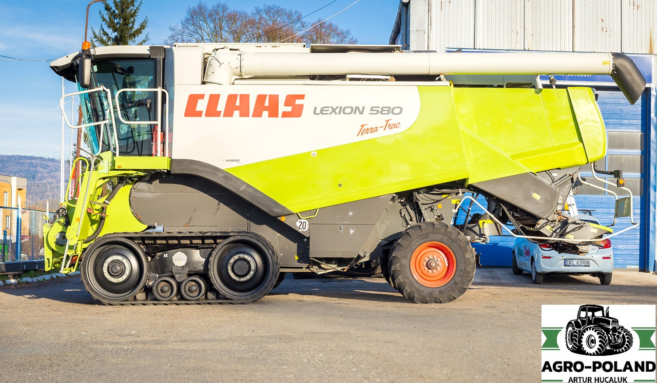 CLAAS LEXION 580 TT - 3326 h - 2008 ROK - QUANTIMETER + VARIO 750 - LASER PILOT - Mejetærsker: billede 5 CLAAS LEXION 580 TT - 3326 h - 2008 ROK - QUANTIMETER + VARIO 750 - LASER PILOT - Mejetærsker: billede 5