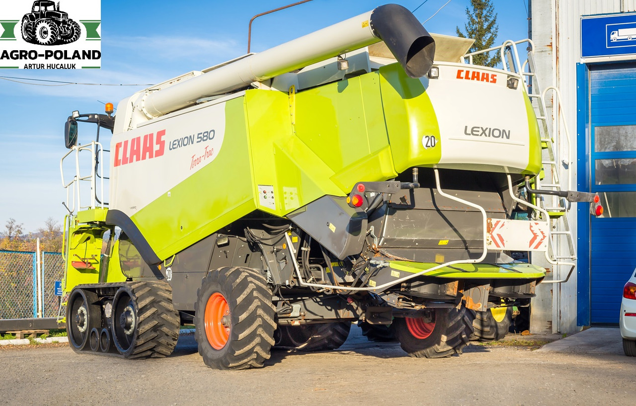 CLAAS LEXION 580 TT - 3326 h - 2008 ROK - QUANTIMETER + VARIO 750 - LASER PILOT - Mejetærsker: billede 4 CLAAS LEXION 580 TT - 3326 h - 2008 ROK - QUANTIMETER + VARIO 750 - LASER PILOT - Mejetærsker: billede 4
