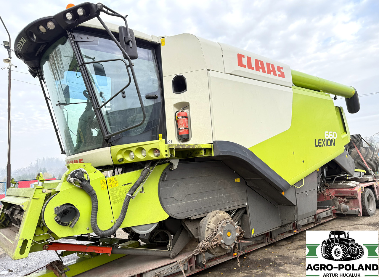 CLAAS LEXION 660 - 2013 ROK - NOWSZY MODEL - 2468 H - VARIO 750 - Mejetærsker: billede 2 CLAAS LEXION 660 - 2013 ROK - NOWSZY MODEL - 2468 H - VARIO 750 - Mejetærsker: billede 2