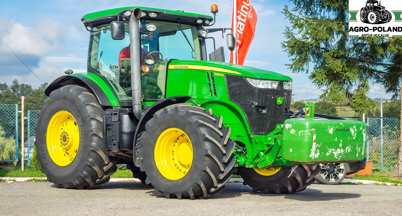 JOHN DEERE 7260 R - 8.515 h - WOM - TUZ - 2013 ROK - Traktor: billede 1 JOHN DEERE 7260 R - 8.515 h - WOM - TUZ - 2013 ROK - Traktor: billede 1