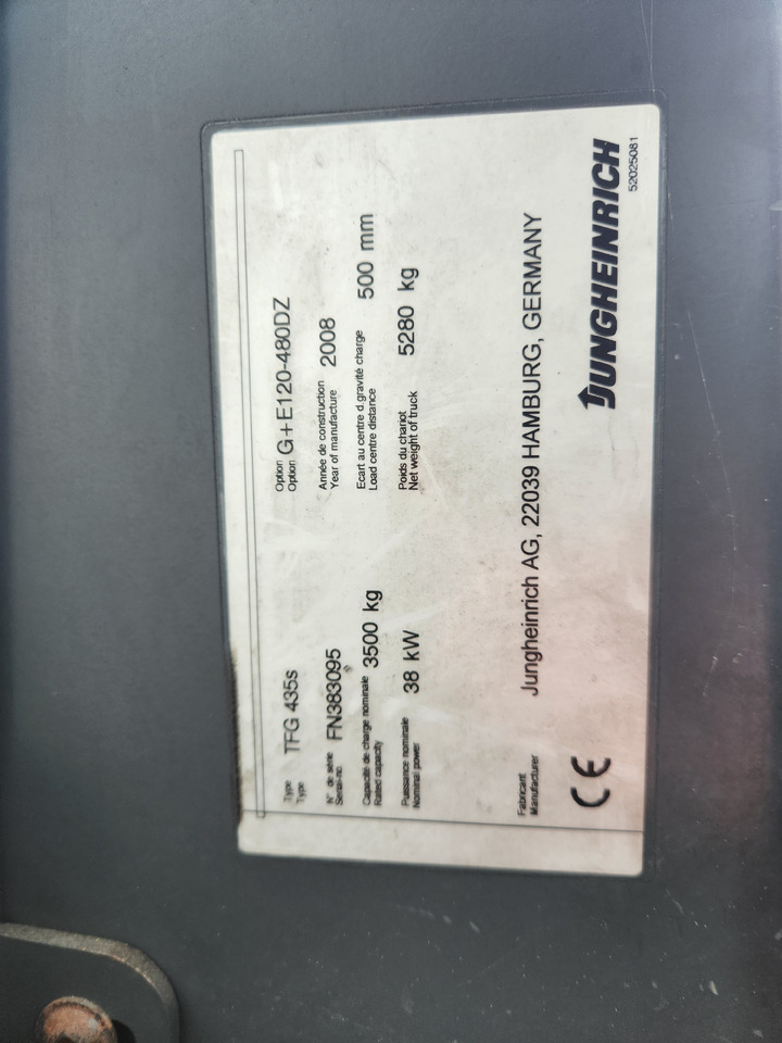 JUGHEINRICH TFG435s - Gas gaffeltruck: billede 3 JUGHEINRICH TFG435s - Gas gaffeltruck: billede 3