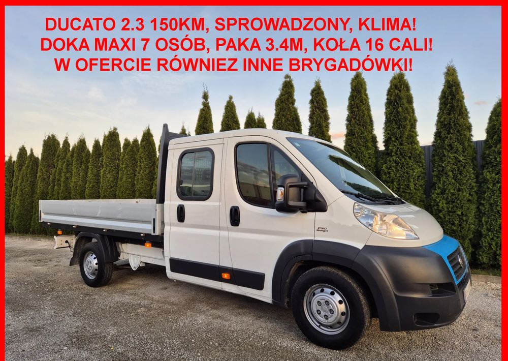 Fiat DUCATO 2.3 150KM / - Mandskabsbil: billede 1 Fiat DUCATO 2.3 150KM / - Mandskabsbil: billede 1