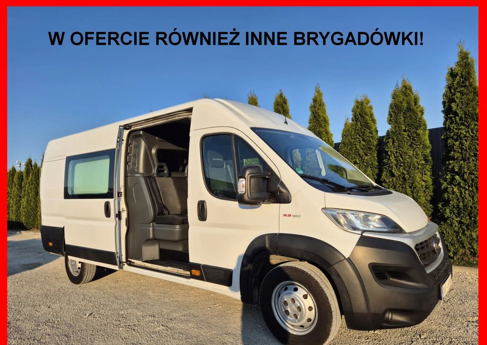 Fiat Ducato 2.3 150KM Brygadówka Maxi L4h2 - Mandskabsbil: billede 1 Fiat Ducato 2.3 150KM Brygadówka Maxi L4h2 - Mandskabsbil: billede 1