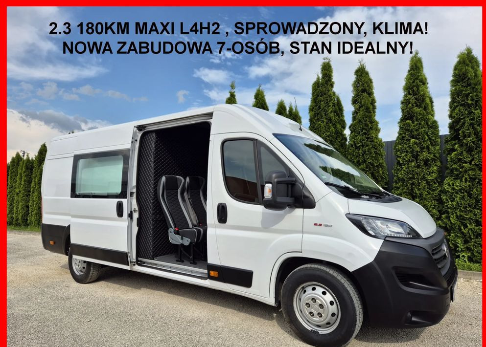 Fiat Ducato 2.3 180KM Maxi Nowa Zabudowa Dubel - Mandskabsbil: billede 1 Fiat Ducato 2.3 180KM Maxi Nowa Zabudowa Dubel - Mandskabsbil: billede 1