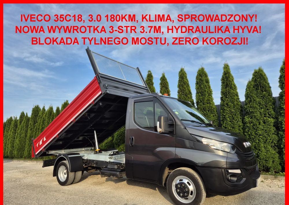 Iveco 35C18 3.0 180KM - Ladbil med tip: billede 1 Iveco 35C18 3.0 180KM - Ladbil med tip: billede 1