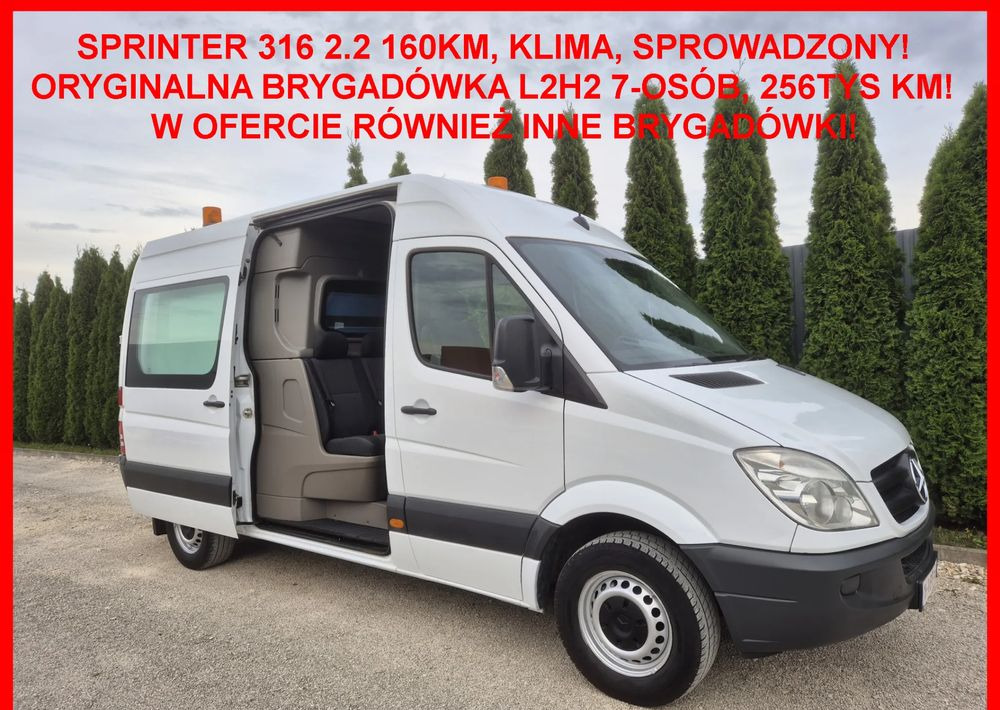 Mercedes-Benz Sprinter 316CDI 160KM Dubel kabina - Mandskabsbil: billede 1 Mercedes-Benz Sprinter 316CDI 160KM Dubel kabina - Mandskabsbil: billede 1