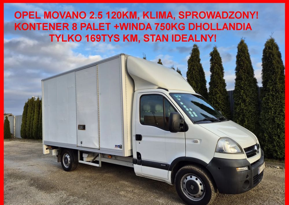Opel Movano 2.5 120KM/ 1Właściciel/ - Varebil med kasse: billede 1 Opel Movano 2.5 120KM/ 1Właściciel/ - Varebil med kasse: billede 1
