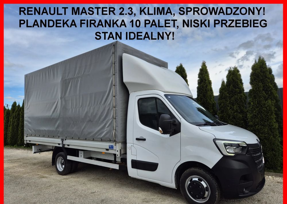 Renault 2.3 Plandeka Burto-Firanka 10 palet - Ladbil: billede 1 Renault 2.3 Plandeka Burto-Firanka 10 palet - Ladbil: billede 1