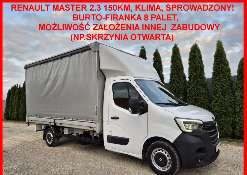 Renault Master 2.3 150KM - Varebil med presenning: billede 1 Renault Master 2.3 150KM - Varebil med presenning: billede 1
