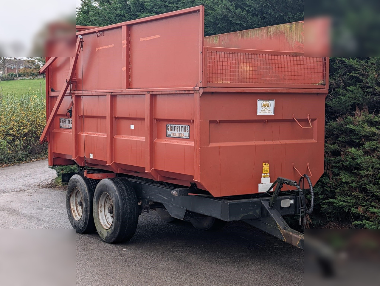 2003 GRIFFITHS TRAILERS LTD GHS100 - Tipvogn påhængsvogn: billede 2 2003 GRIFFITHS TRAILERS LTD GHS100 - Tipvogn påhængsvogn: billede 2