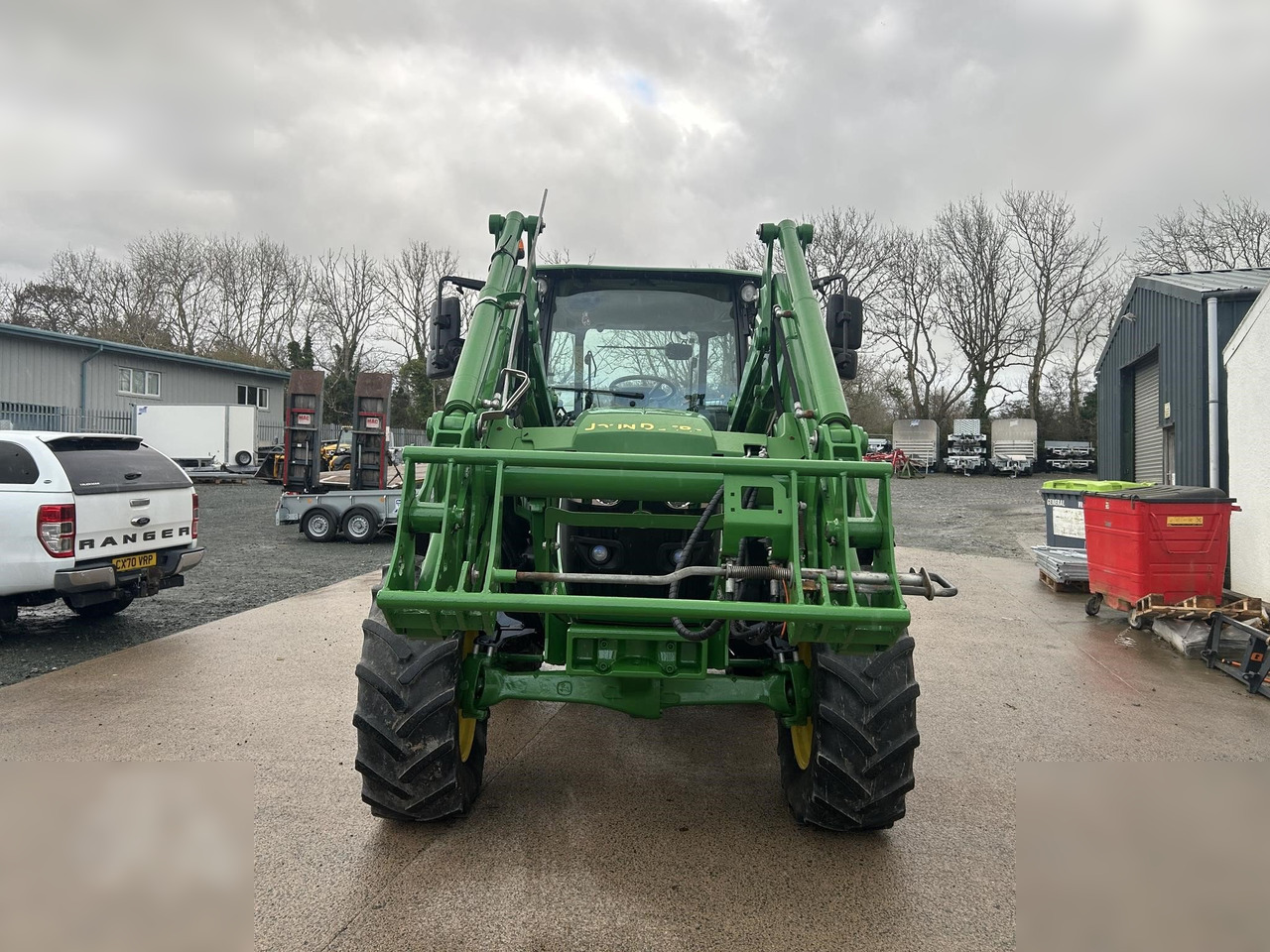 2018 JOHN DEERE 6115MC - Traktor: billede 2 2018 JOHN DEERE 6115MC - Traktor: billede 2