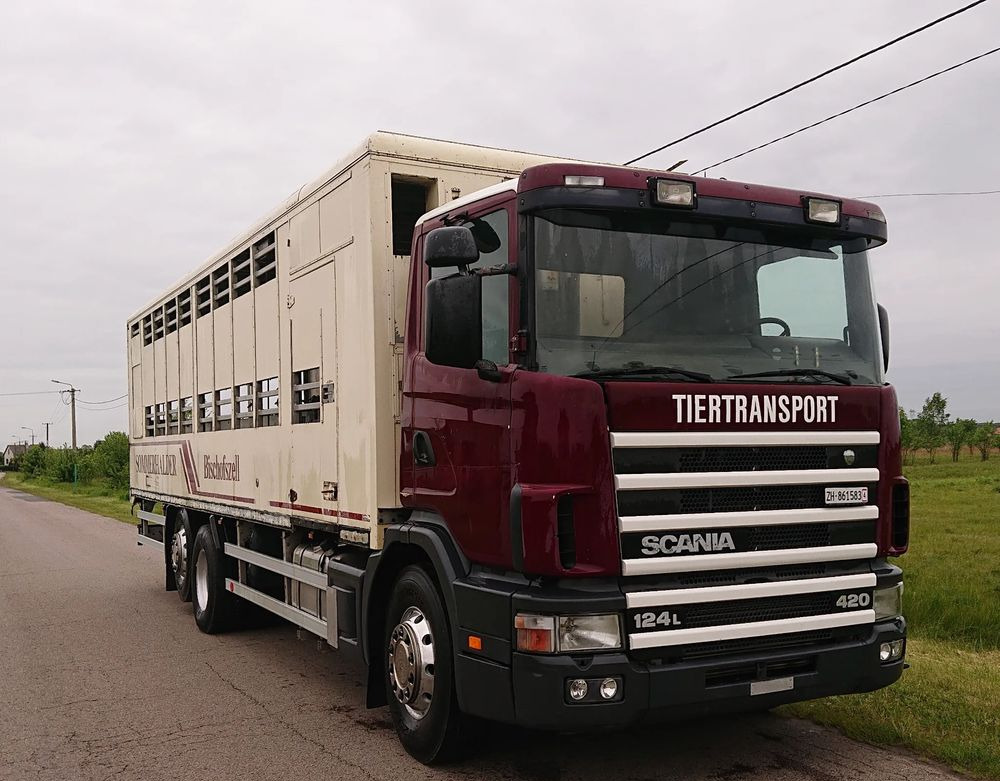 Scania 124 420 Do żywca - Veetransport lastbil: billede 3 Scania 124 420 Do żywca - Veetransport lastbil: billede 3