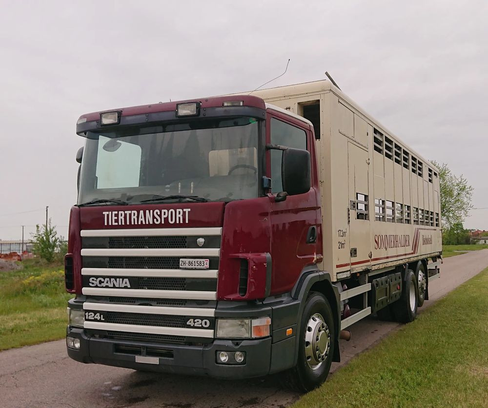 Scania 124 420 Do żywca - Veetransport lastbil: billede 4 Scania 124 420 Do żywca - Veetransport lastbil: billede 4