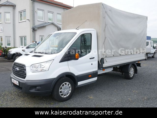 Ford Transit FT 350 L3 VA Pritsche Plane Klima AHK - Varebil med presenning: billede 1 Ford Transit FT 350 L3 VA Pritsche Plane Klima AHK - Varebil med presenning: billede 1