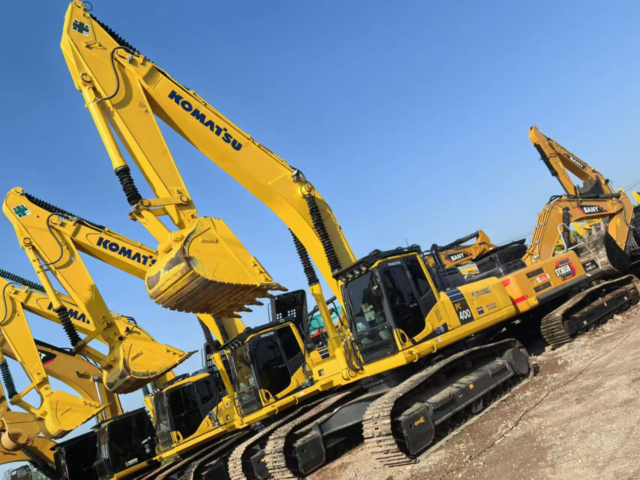 KOMATSU pc400-8 - Bæltegravemaskine: billede 2 KOMATSU pc400-8 - Bæltegravemaskine: billede 2
