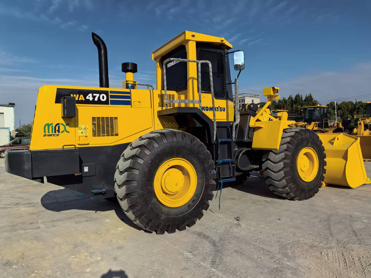 KOMATSU wa470 - Gummihjulslæsser: billede 2 KOMATSU wa470 - Gummihjulslæsser: billede 2