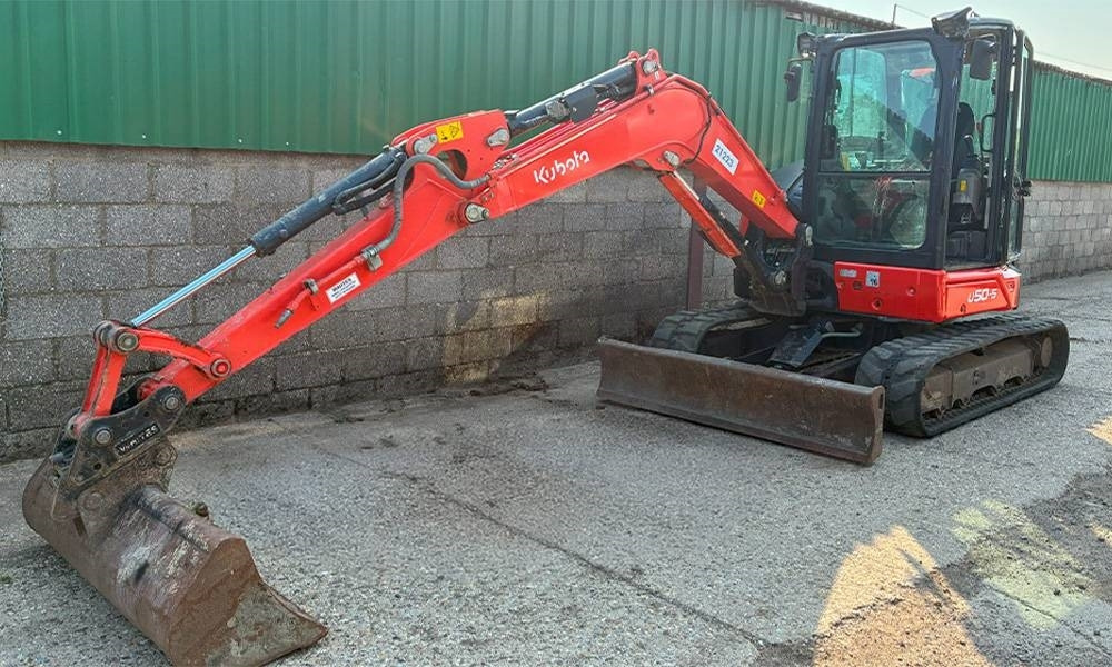 Kubota U 50-5  - Minigravemaskine: billede 1 Kubota U 50-5  - Minigravemaskine: billede 1