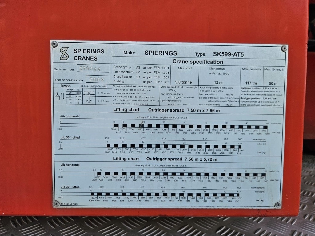 Spierings AT5 - 599 - Semimobilkran: billede 4 Spierings AT5 - 599 - Semimobilkran: billede 4