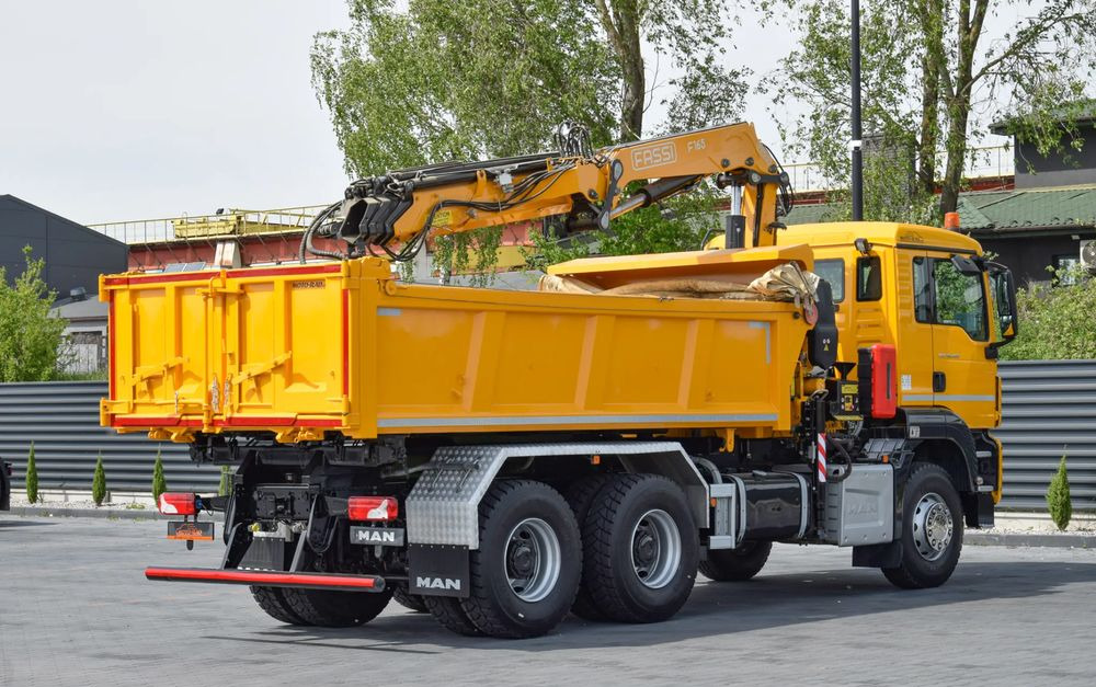 MAN TGS 26.400 / 6x4 / EURO 6 / UDT / HDS FASSI 165 / WYSUW x3 / ROTATOR / CHWYTAK / STEROWANIE RADIOWE / WZMOCNIONA RAMA / WYWROTKA / HYDROBURTA / AUTOMAT / 2017 / NOWE OPONY - 100% / NISKI PRZEBIEG - Tipvogn lastbil: billede 5 MAN TGS 26.400 / 6x4 / EURO 6 / UDT / HDS FASSI 165 / WYSUW x3 / ROTATOR / CHWYTAK / STEROWANIE RADIOWE / WZMOCNIONA RAMA / WYWROTKA / HYDROBURTA / AUTOMAT / 2017 / NOWE OPONY - 100% / NISKI PRZEBIEG - Tipvogn lastbil: billede 5