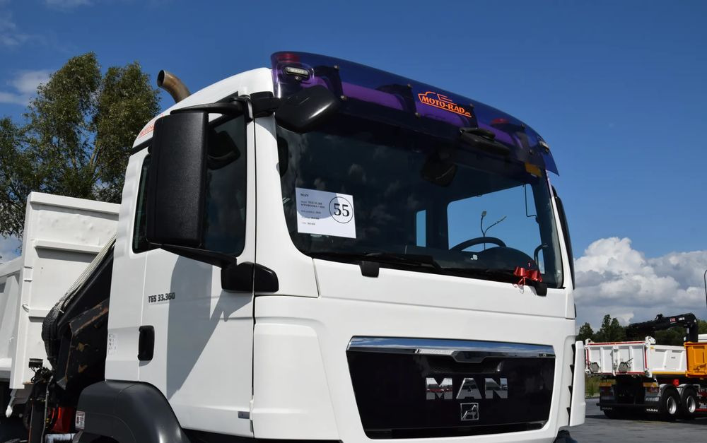 Leje en  MAN TGS 33.360 / 6x4 / HDS HIAB 122 E-2 HIDUO / STEROWANIE RADIOWE / WYWROTKA / HYDROBURTA / AUTOMAT / KLIMA / TEMPOMAT / KAMERA COFANIA / SPROWADZONY MAN TGS 33.360 / 6x4 / HDS HIAB 122 E-2 HIDUO / STEROWANIE RADIOWE / WYWROTKA / HYDROBURTA / AUTOMAT / KLIMA / TEMPOMAT / KAMERA COFANIA / SPROWADZONY: billede 20