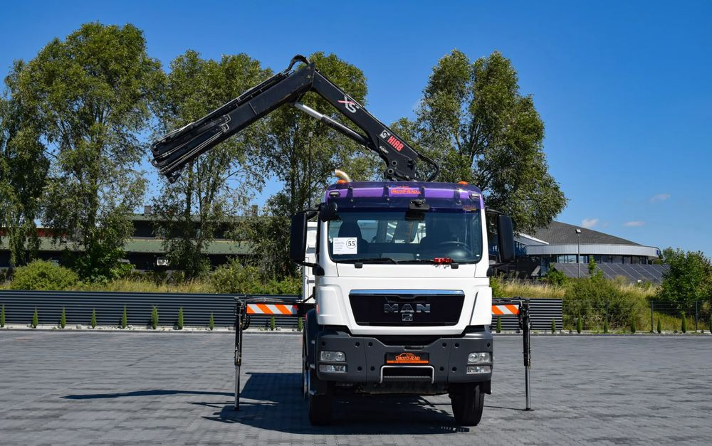 Leje en  MAN TGS 33.360 / 6x4 / HDS HIAB 122 E-2 HIDUO / STEROWANIE RADIOWE / WYWROTKA / HYDROBURTA / AUTOMAT / KLIMA / TEMPOMAT / KAMERA COFANIA / SPROWADZONY MAN TGS 33.360 / 6x4 / HDS HIAB 122 E-2 HIDUO / STEROWANIE RADIOWE / WYWROTKA / HYDROBURTA / AUTOMAT / KLIMA / TEMPOMAT / KAMERA COFANIA / SPROWADZONY: billede 6