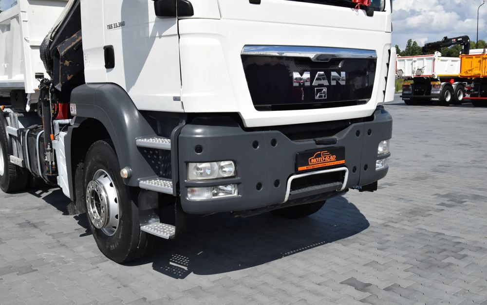 Leje en  MAN TGS 33.360 / 6x4 / HDS HIAB 122 E-2 HIDUO / STEROWANIE RADIOWE / WYWROTKA / HYDROBURTA / AUTOMAT / KLIMA / TEMPOMAT / KAMERA COFANIA / SPROWADZONY MAN TGS 33.360 / 6x4 / HDS HIAB 122 E-2 HIDUO / STEROWANIE RADIOWE / WYWROTKA / HYDROBURTA / AUTOMAT / KLIMA / TEMPOMAT / KAMERA COFANIA / SPROWADZONY: billede 19