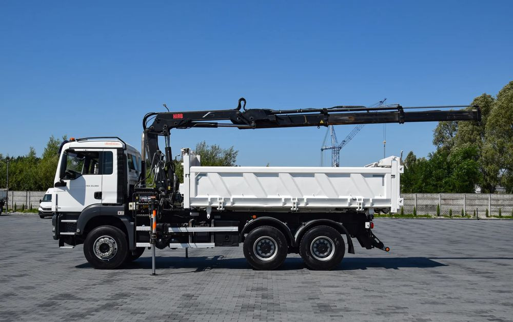 MAN TGS 33.360 / 6x4 / HDS HIAB 122 E-2 HIDUO / STEROWANIE RADIOWE / WYWROTKA / HYDROBURTA / AUTOMAT / KLIMA / TEMPOMAT / KAMERA COFANIA / SPROWADZONY - Tipvogn lastbil, Lastbil med kran: billede 5 MAN TGS 33.360 / 6x4 / HDS HIAB 122 E-2 HIDUO / STEROWANIE RADIOWE / WYWROTKA / HYDROBURTA / AUTOMAT / KLIMA / TEMPOMAT / KAMERA COFANIA / SPROWADZONY - Tipvogn lastbil, Lastbil med kran: billede 5