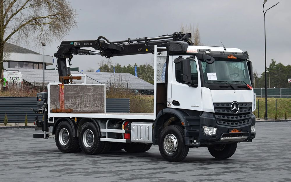 Mercedes-Benz AROCS 2636 / 6x4 / HIAB X-HIPRO 192 E-3 / WYSUW x3 / ROTATOR / STEROWANIE RADIOWE / UDT / PODPORY HYDRAULICZNE / AUTOMAT / KAMERA COFANIA / NISKI PRZEBIEG / SPROWADZONY - Lastbil med lad, Lastbil med kran: billede 3 Mercedes-Benz AROCS 2636 / 6x4 / HIAB X-HIPRO 192 E-3 / WYSUW x3 / ROTATOR / STEROWANIE RADIOWE / UDT / PODPORY HYDRAULICZNE / AUTOMAT / KAMERA COFANIA / NISKI PRZEBIEG / SPROWADZONY - Lastbil med lad, Lastbil med kran: billede 3