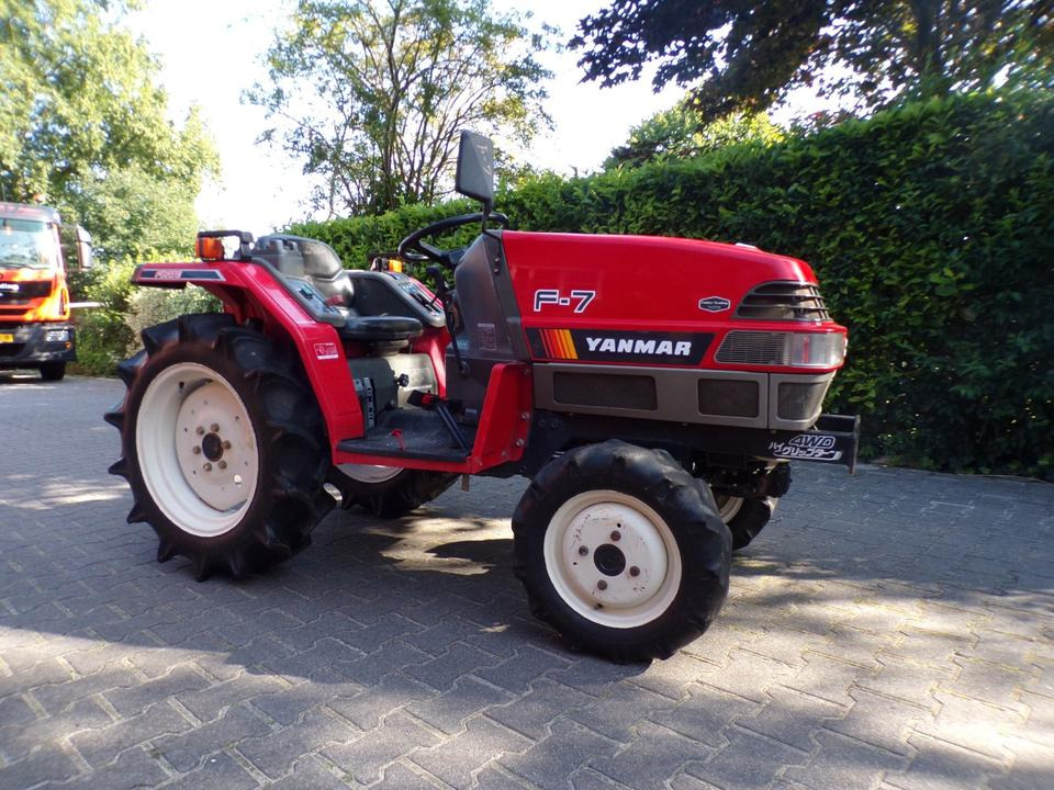 Kleintraktor Yanmar F-7 - Minitraktor: billede 1 Kleintraktor Yanmar F-7 - Minitraktor: billede 1