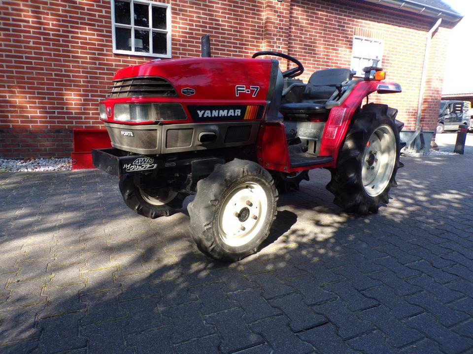 Kleintraktor Yanmar F-7 - Minitraktor: billede 2 Kleintraktor Yanmar F-7 - Minitraktor: billede 2